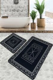 Mijölnir Vansiya - 81 Juego de alfombrillas de baño multicolor